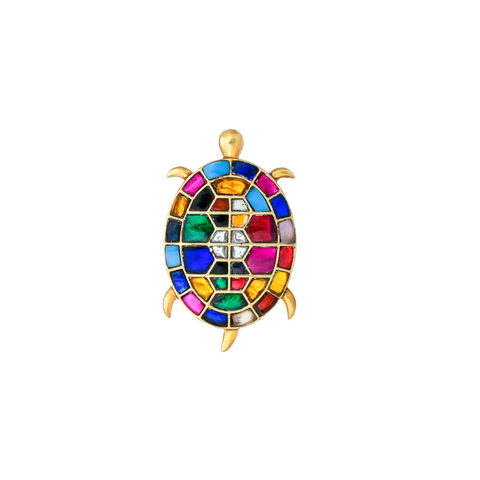 TURTLE BROOCH