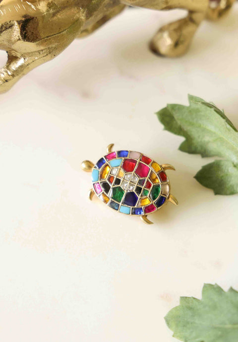 TURTLE BROOCH