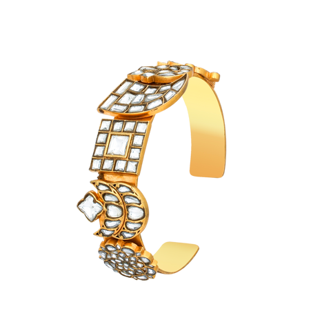 WHITE TUKDA CUFF